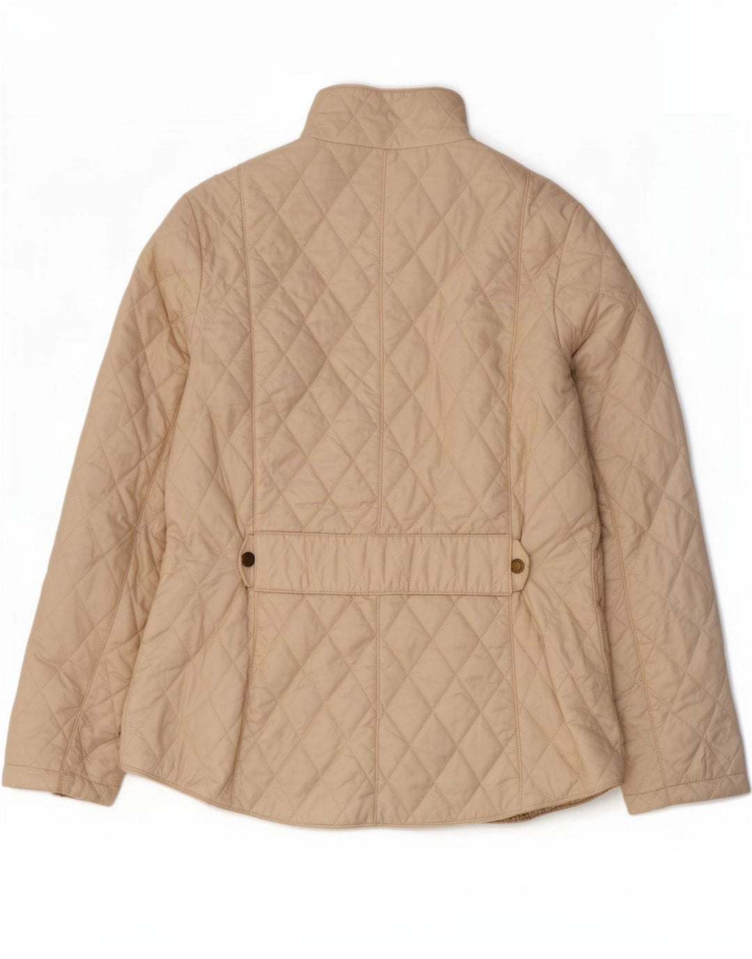 Barbour ženska prošivena jakna UK 14 Large Beige Nylon