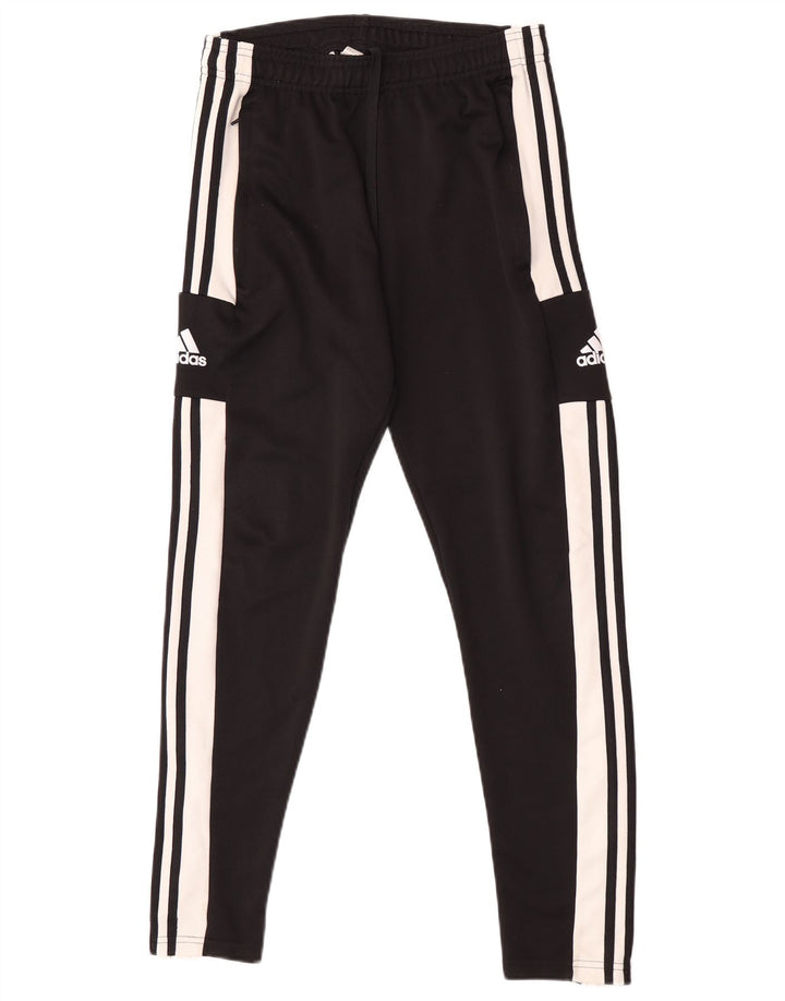 Adidas muške Aeroready hlače za trenirku Male crne poliesterske hlače