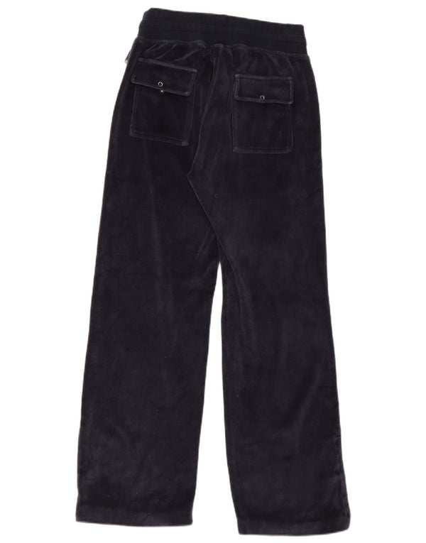 Champion Ženske baršunaste trenirke Hlače UK 14 Veliki tamnoplavi pamuk