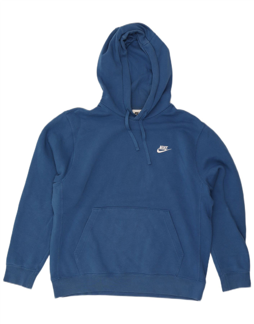 Nike muška majica s kapuljačom, veliki plavi pamuk