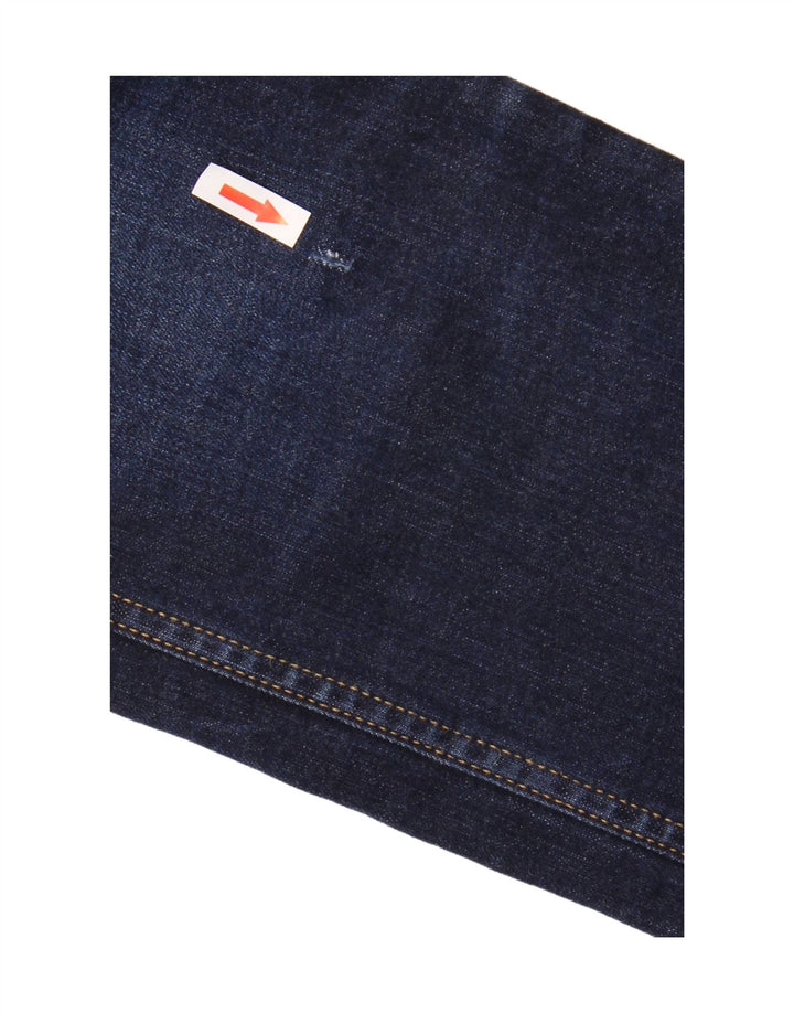 FAT FACE Ženske uske traperice UK 14 Large W34 L29 tamnoplavi pamuk