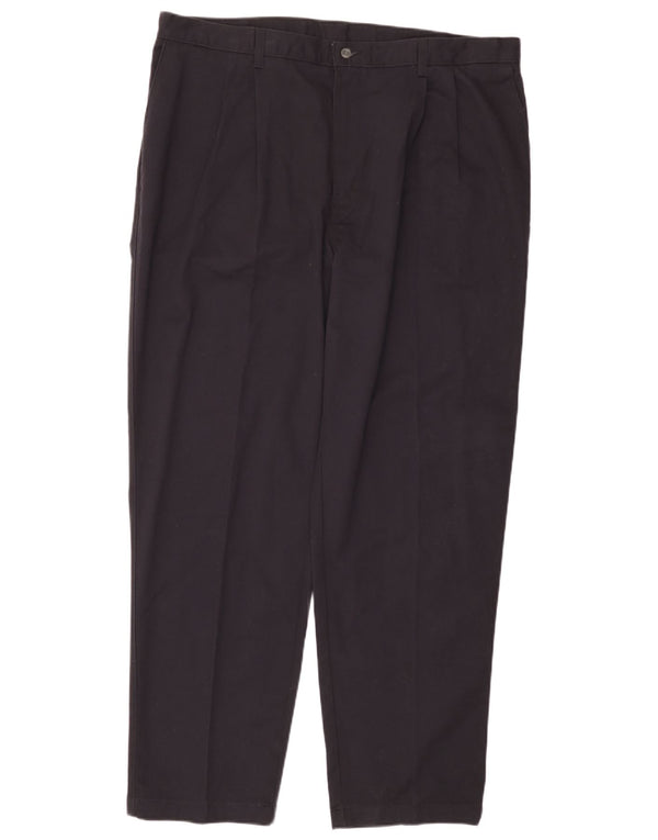 LEE Muške chino hlače s klinovima W42 L32 tamnoplavi pamuk