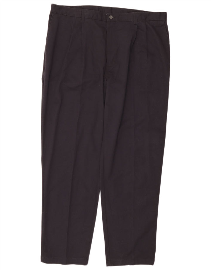 LEE Muške chino hlače s klinovima W42 L32 tamnoplavi pamuk