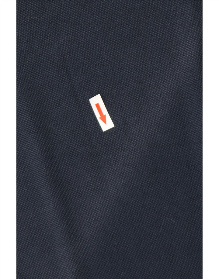 Fred Perry muška polo majica dugih rukava Srednje tamnoplavi pamuk