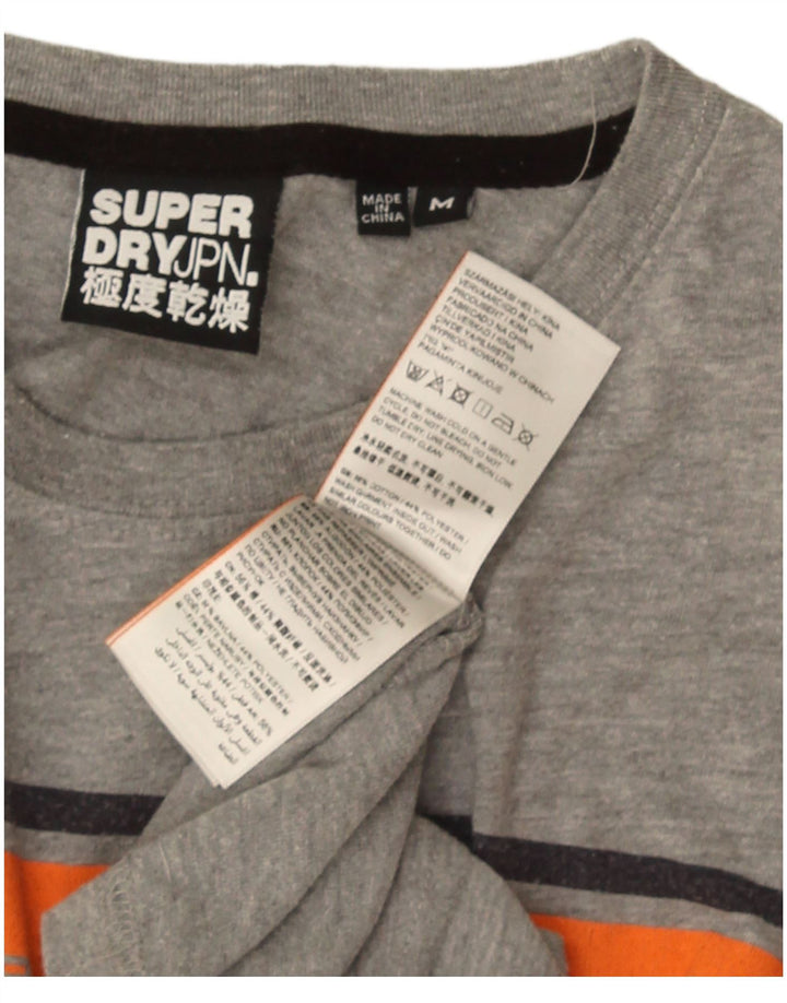 Superdry muška majica kratkih rukava s grafičkim motivima, srednje sivi pamuk