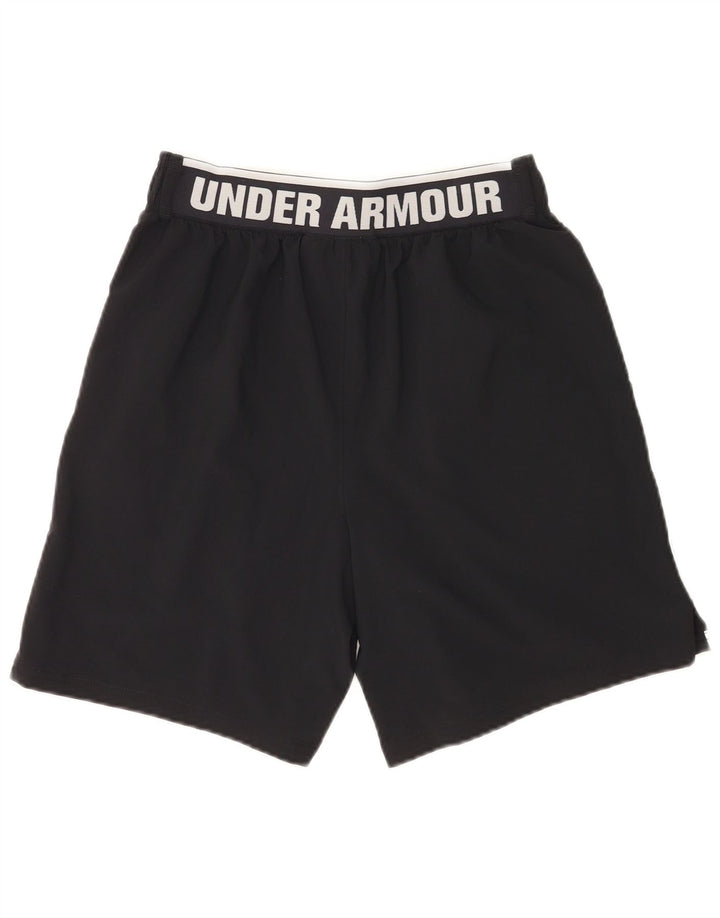 Under Armour srednje crne muške sportske kratke hlače s grafikom