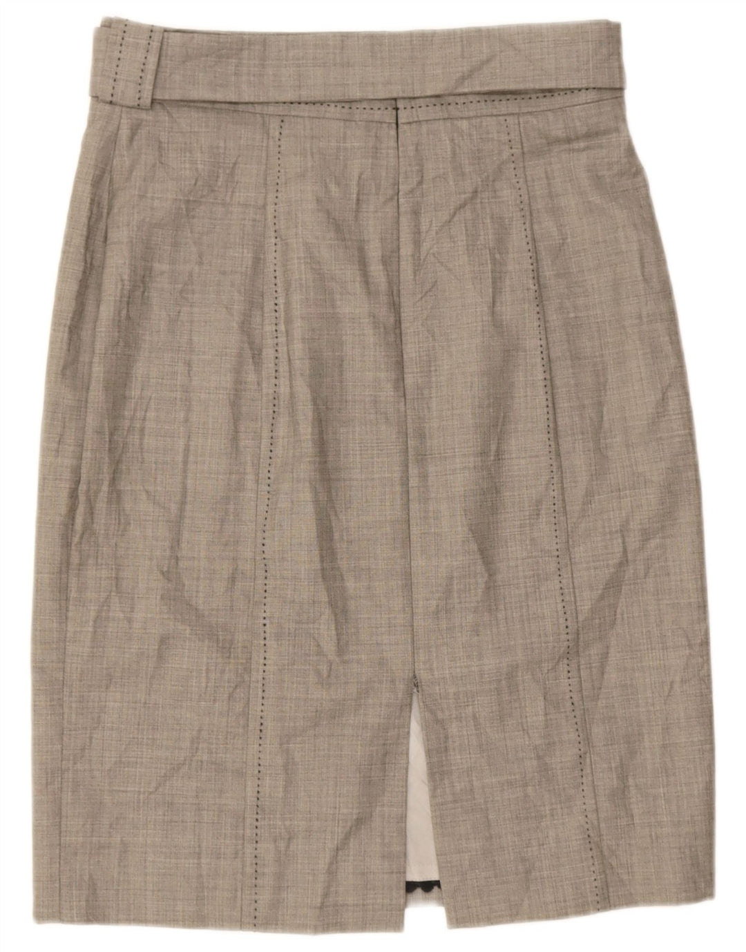 Coast ženska pencil suknja UK 14 velika W32 siva vuna