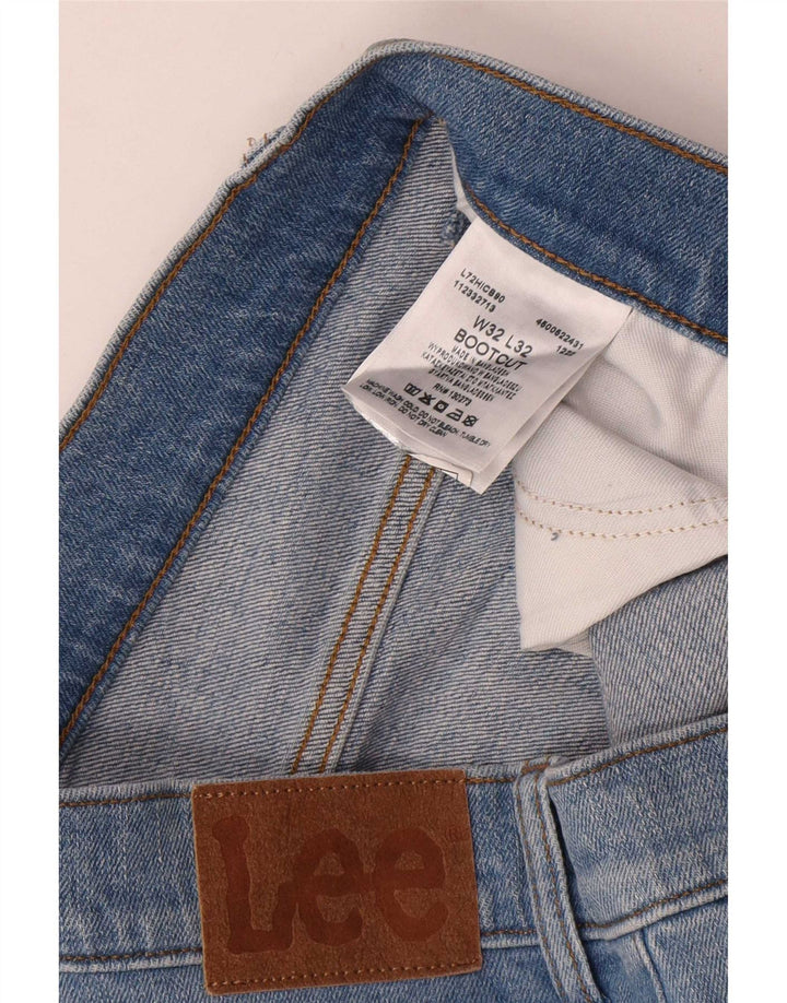 Muške traperice Lee Bootcut W32 L32 Plavi pamuk
