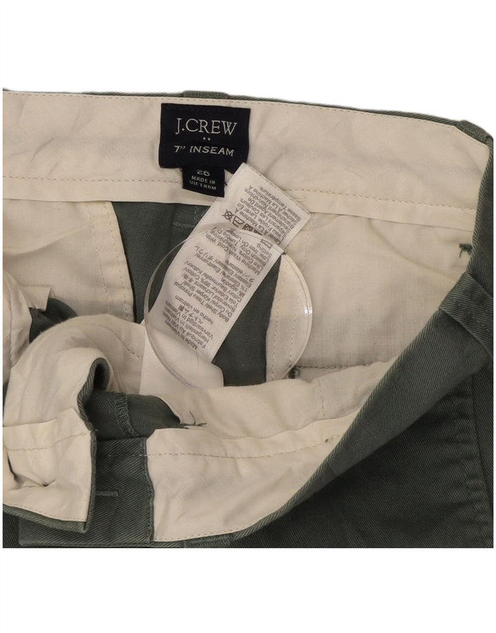 J. Crew muške chino kratke hlače W28 mali zeleni pamuk