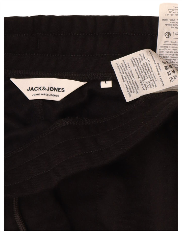 Jack & Jones muške trenirke Hlače Joggers Veliki crni poliester