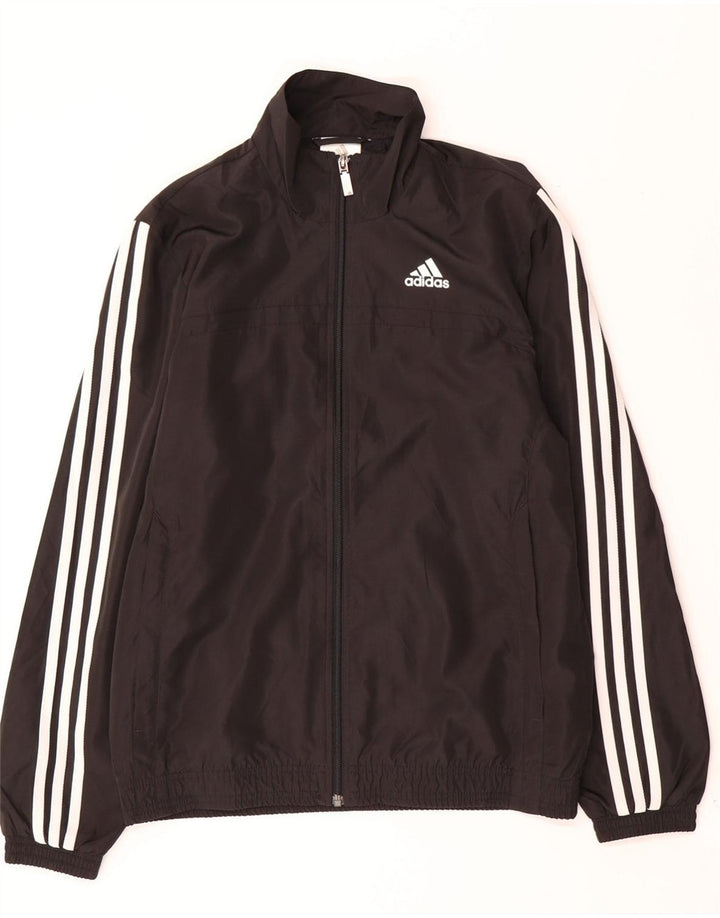 Adidas muška gornja jakna od trenirke Mala crna poliester
