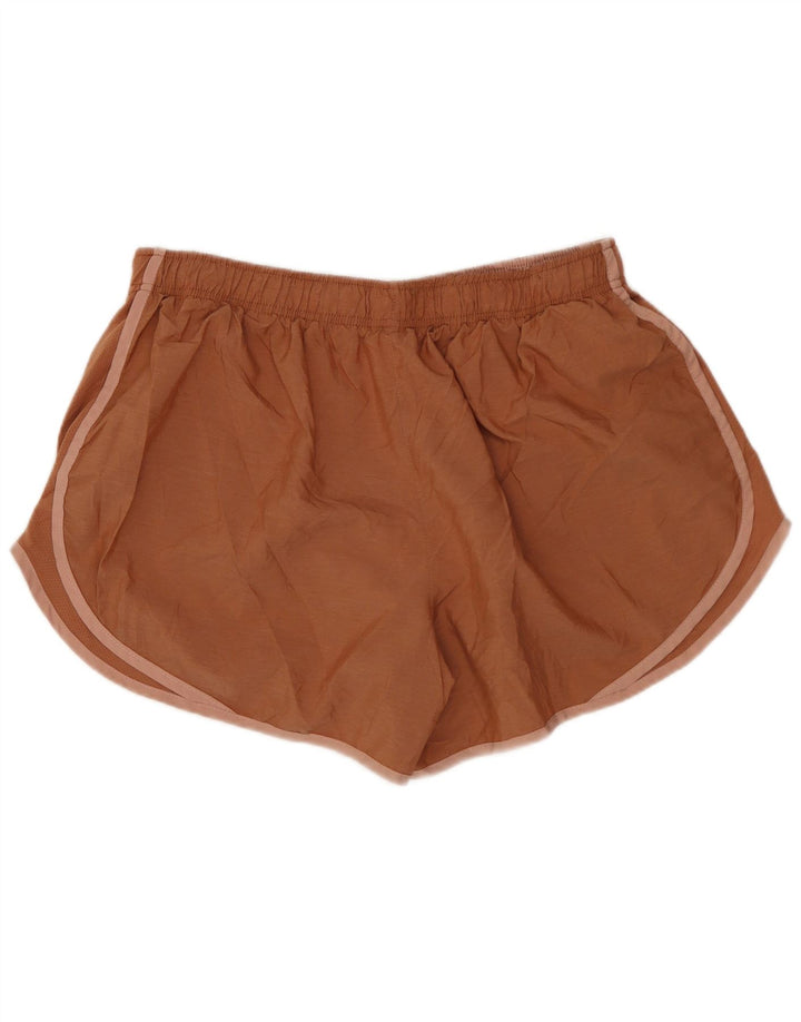 NIKE ženske kratke sportske hlače Dri Fit UK 18 XL smeđi poliester