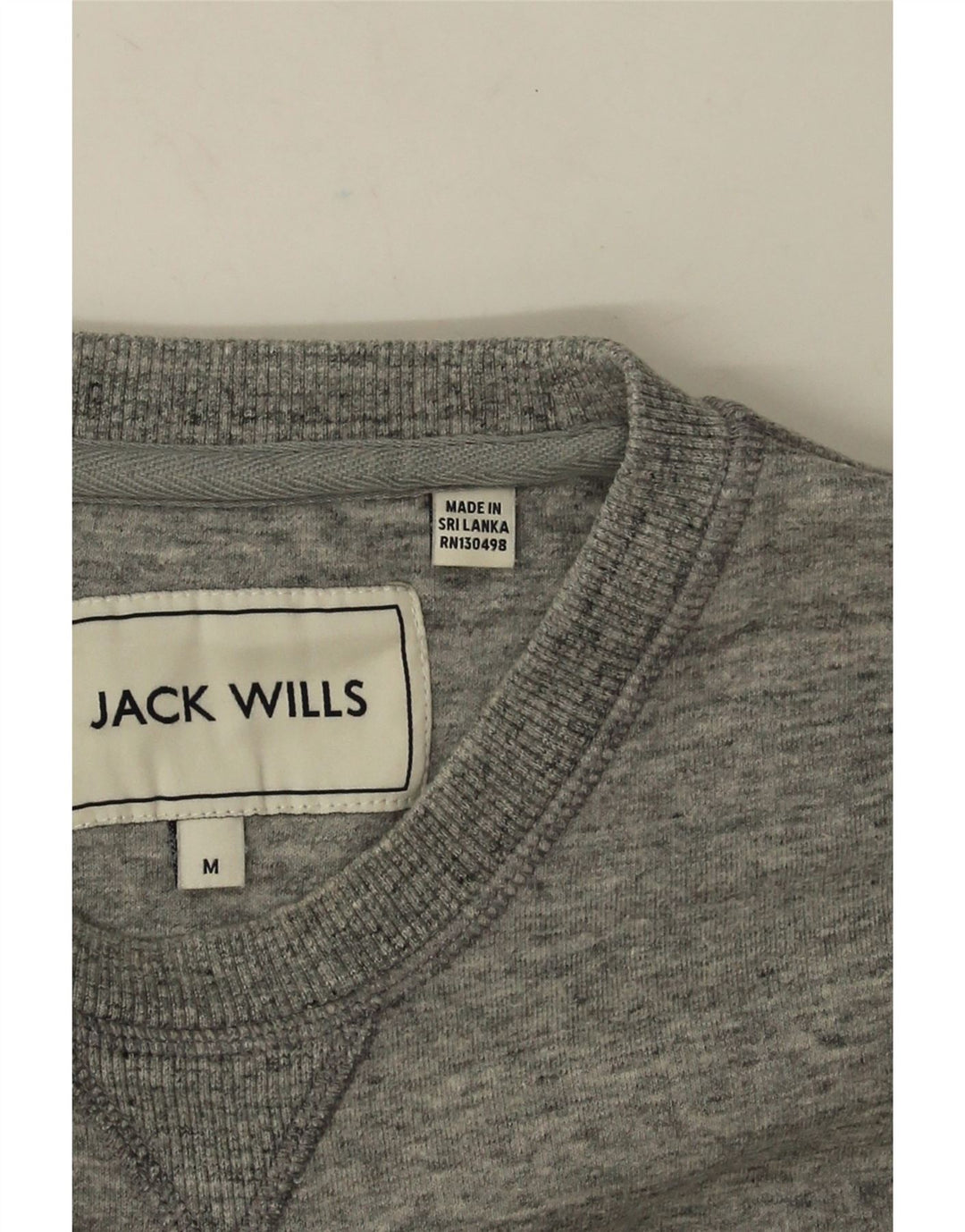 Jack Wills Muška majica s kratkim rukavima, srednje sivi flekasti pamuk