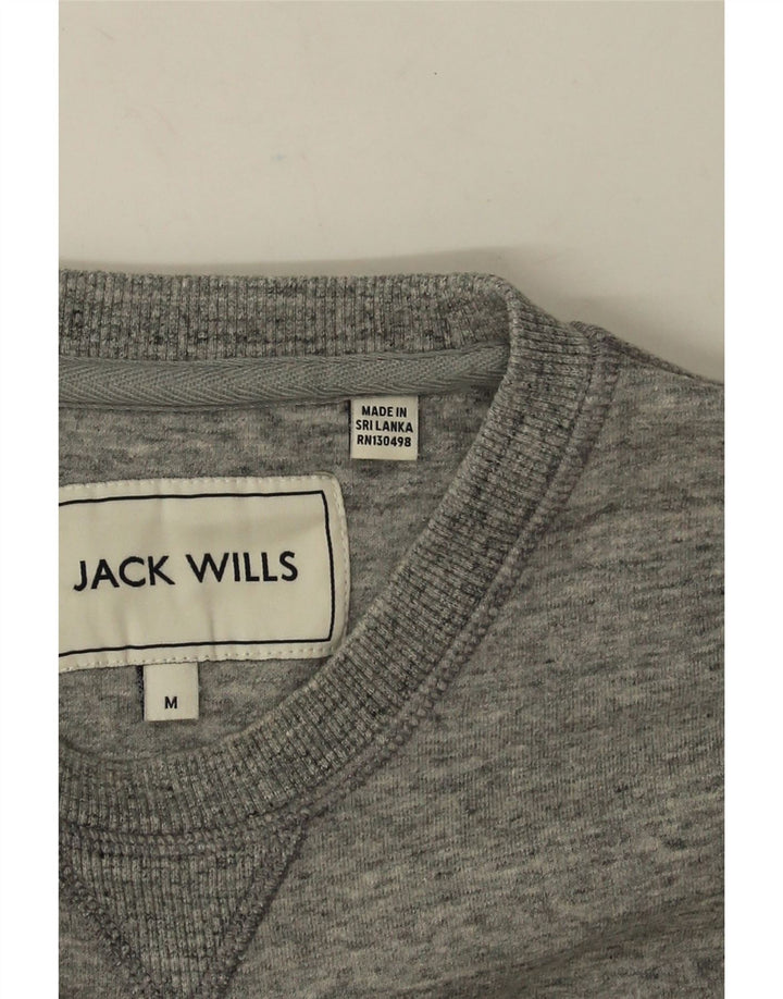 Jack Wills Muška majica s kratkim rukavima, srednje sivi flekasti pamuk