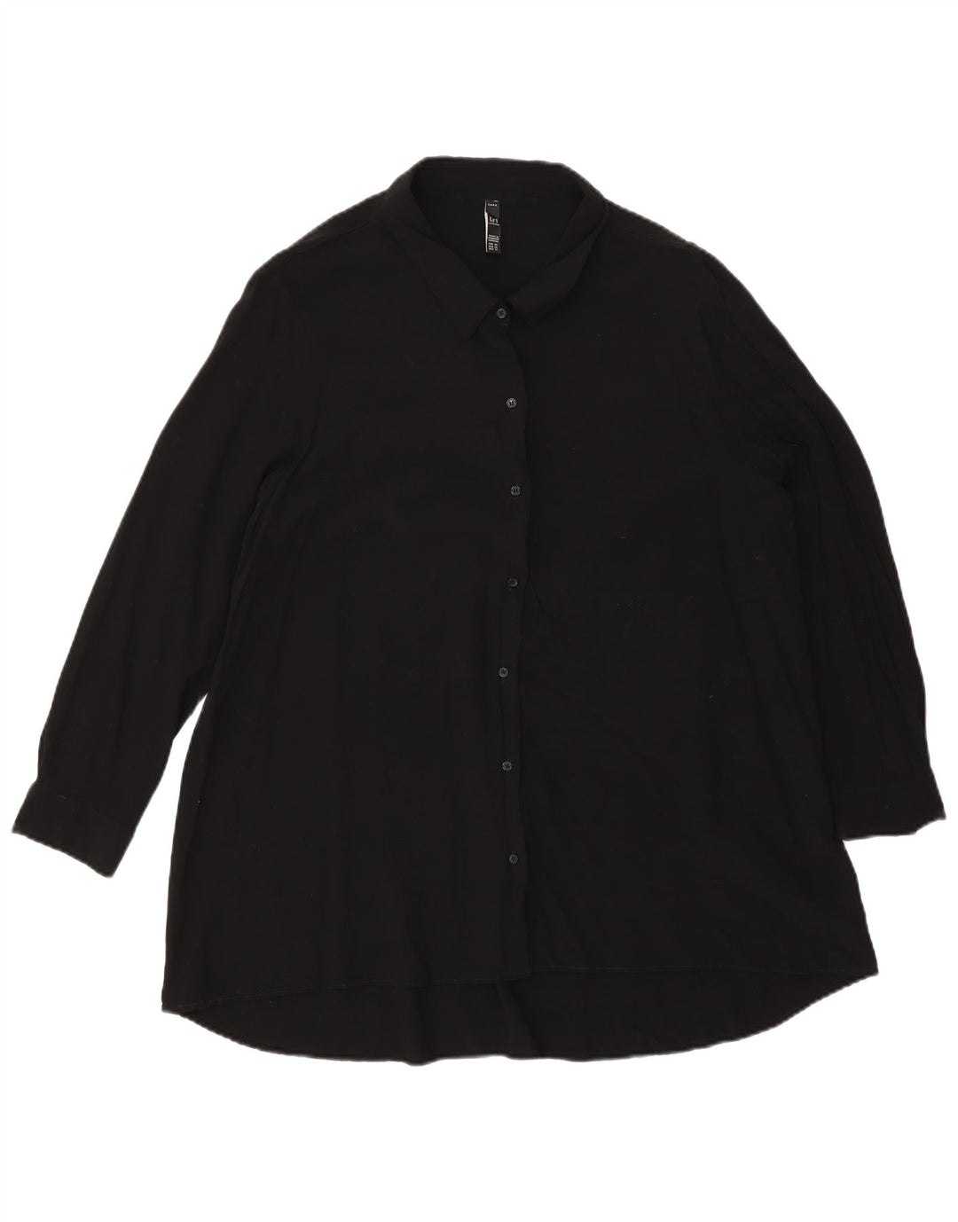 Zara ženska duga haljina UK 18 XL crna