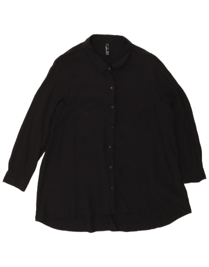 Zara ženska duga haljina UK 18 XL crna