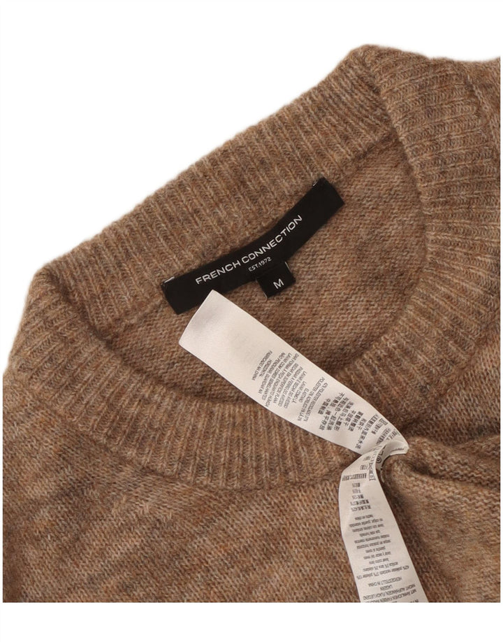 French Connection ženski džemper s okruglim izrezom UK 14 Srednje smeđa