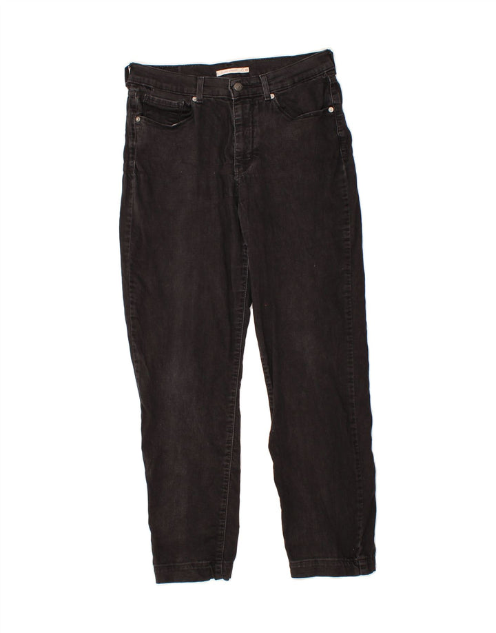LEVI'S Womens Classic Fit Straight Jeans US 10 Large W32 L29 Grey Vintage Levi's and Second-Hand Levi's from Messina Hembry 