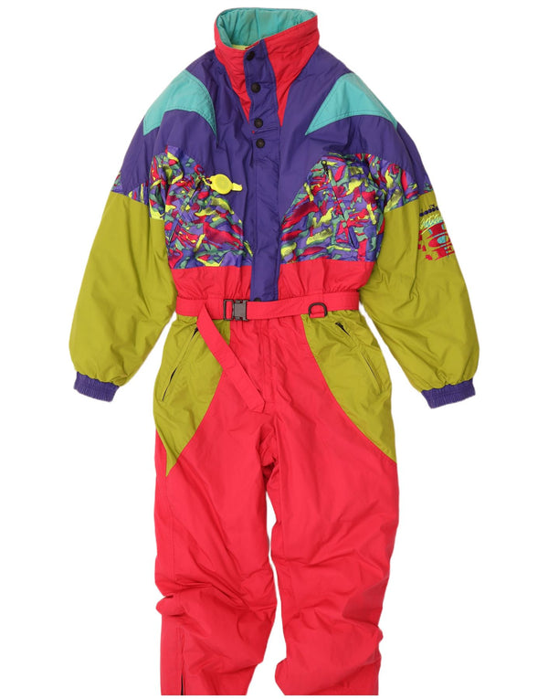 Diadora ženski skijaški kombinezon s kapuljačom UK 18 XL crveni poliester u boji
