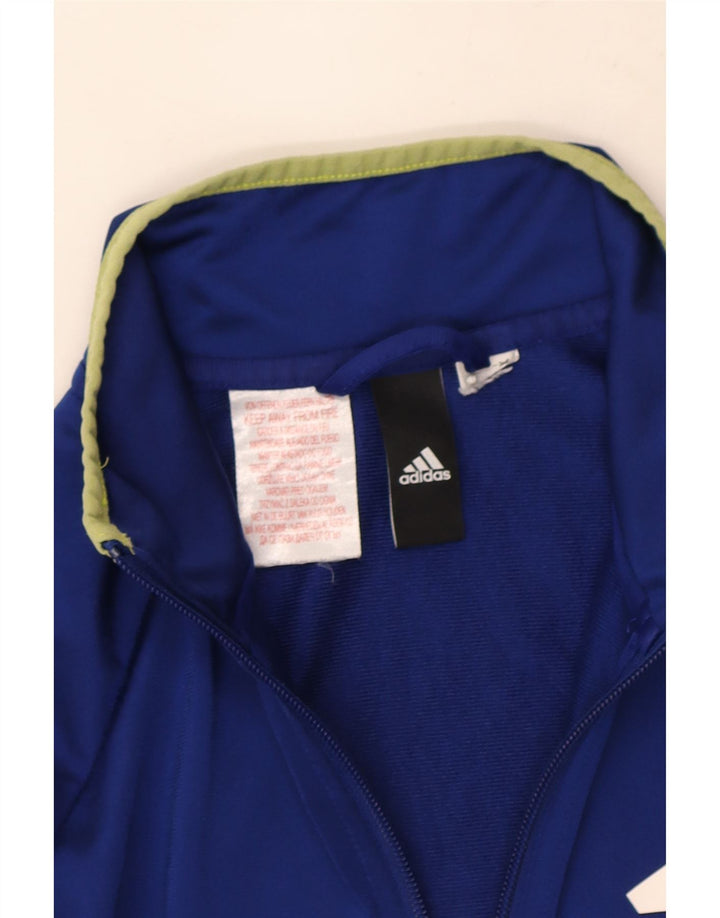 Adidas plava jakna trenirke za dječake 13-14 godina