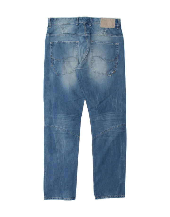 JACK & JONES Mens Core Slim Jeans W34 L32 Blue Vintage Jack & Jones and Second-Hand Jack & Jones from Messina Hembry 
