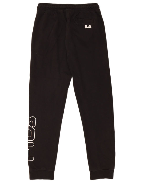Fila Boys Graphic Trenirka Hlače Joggers 11-12 godina crni pamuk