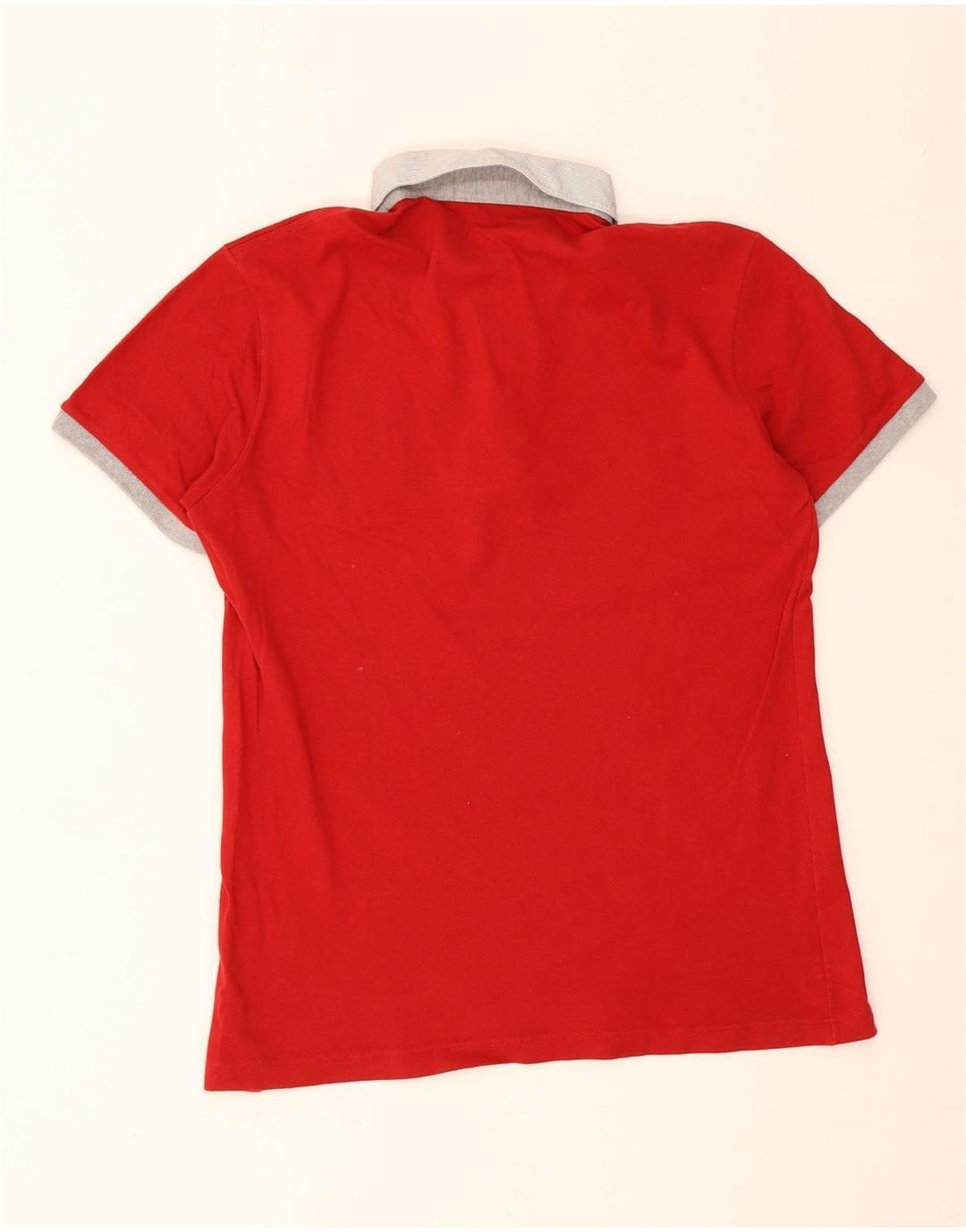 Fred Perry muška ragbi polo majica velika crvena pamučna