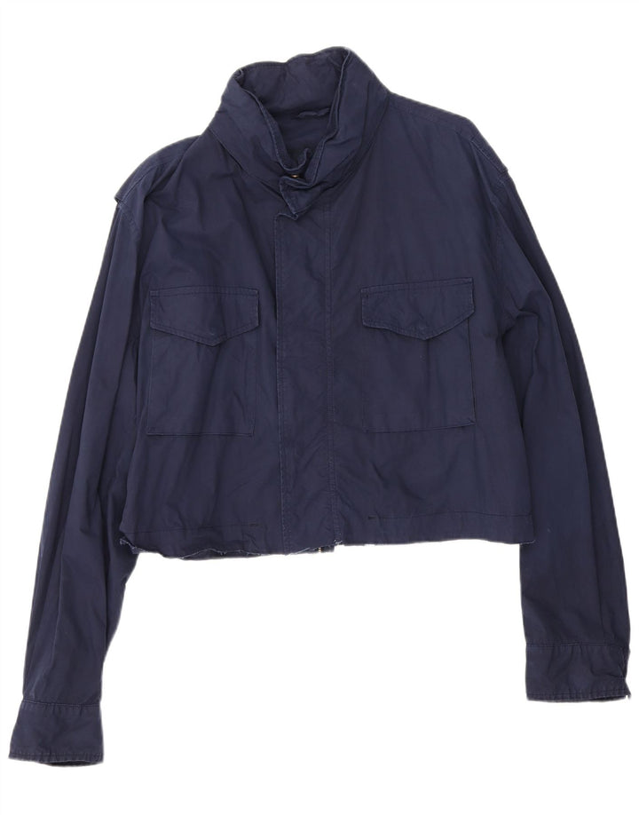 Marina Yachting ženska crop prevelika bomber jakna IT 50 XL tamnoplava