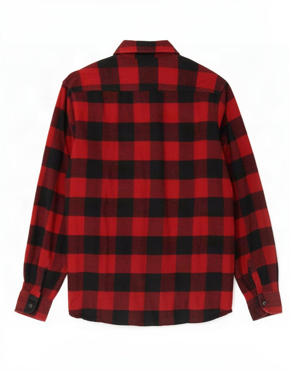 Levi's muška flanelska košulja srednje crvene boje od gingham pamuka