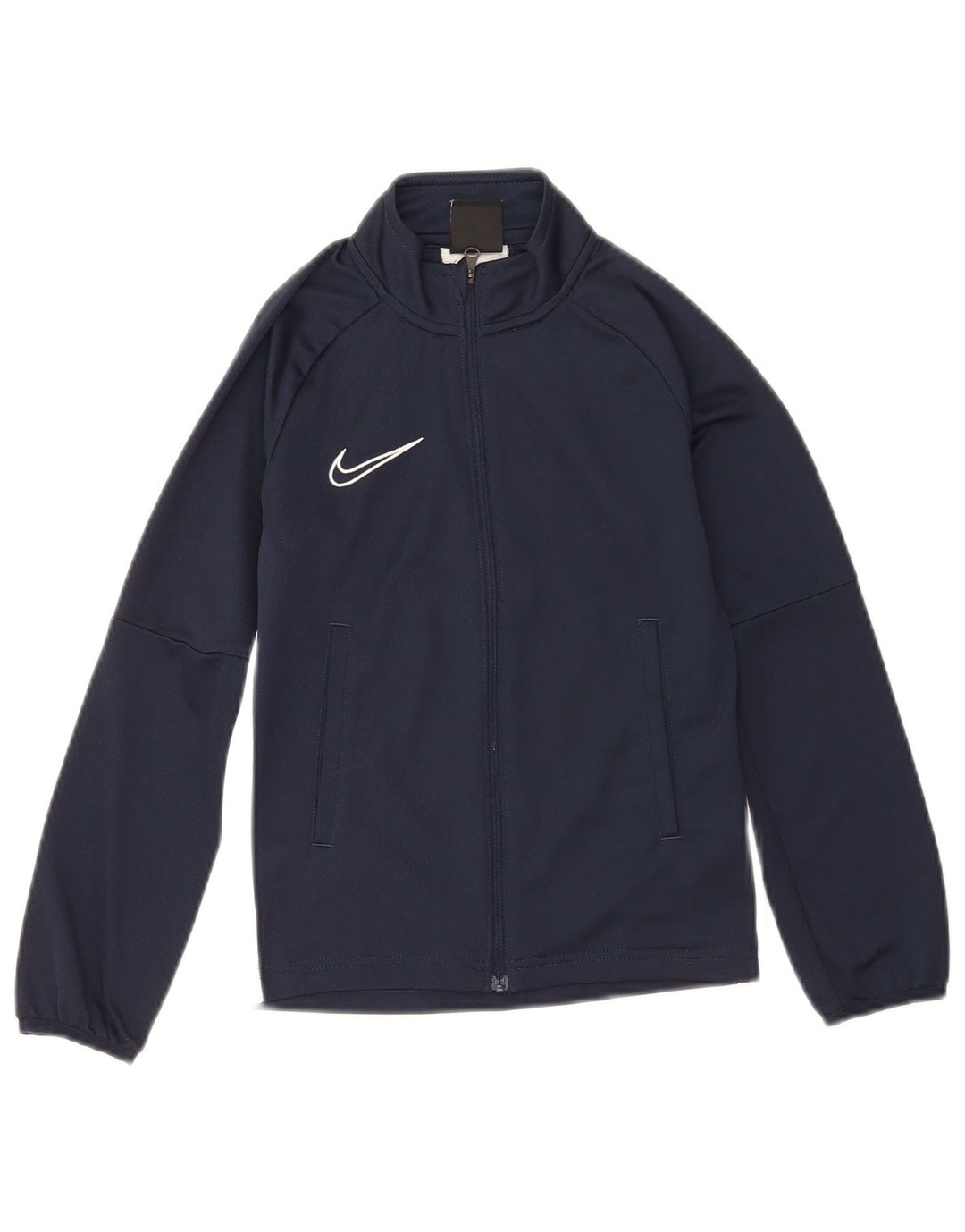 Nike Boys Dri Fit Gornja jakna za trenirku 8-9 godina Mala tamnoplava poliester