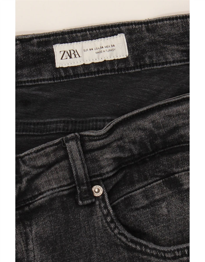 Zara muške uske traperice EU 44 Large W34 L28 sive