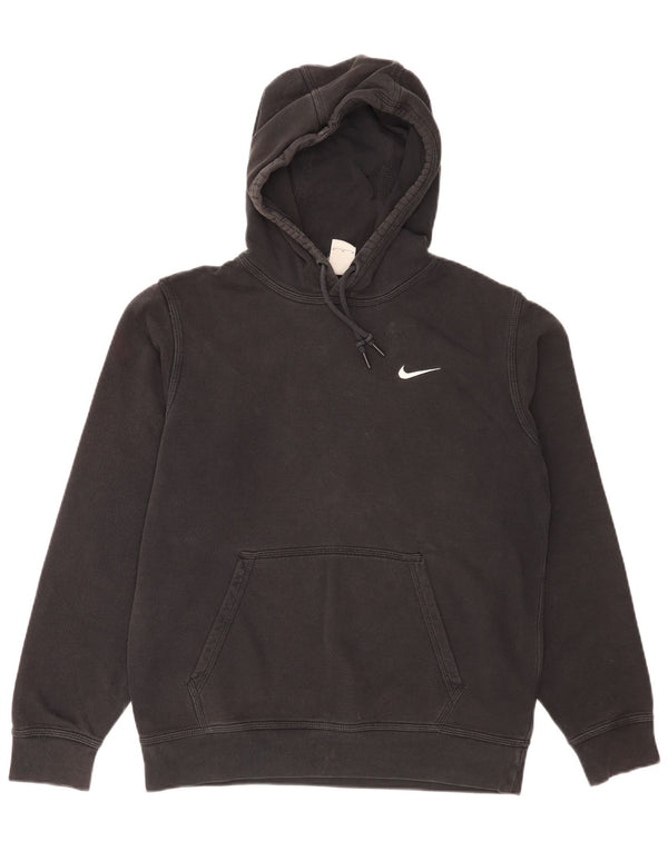 Nike muška majica s kapuljačom Srednje crni pamuk
