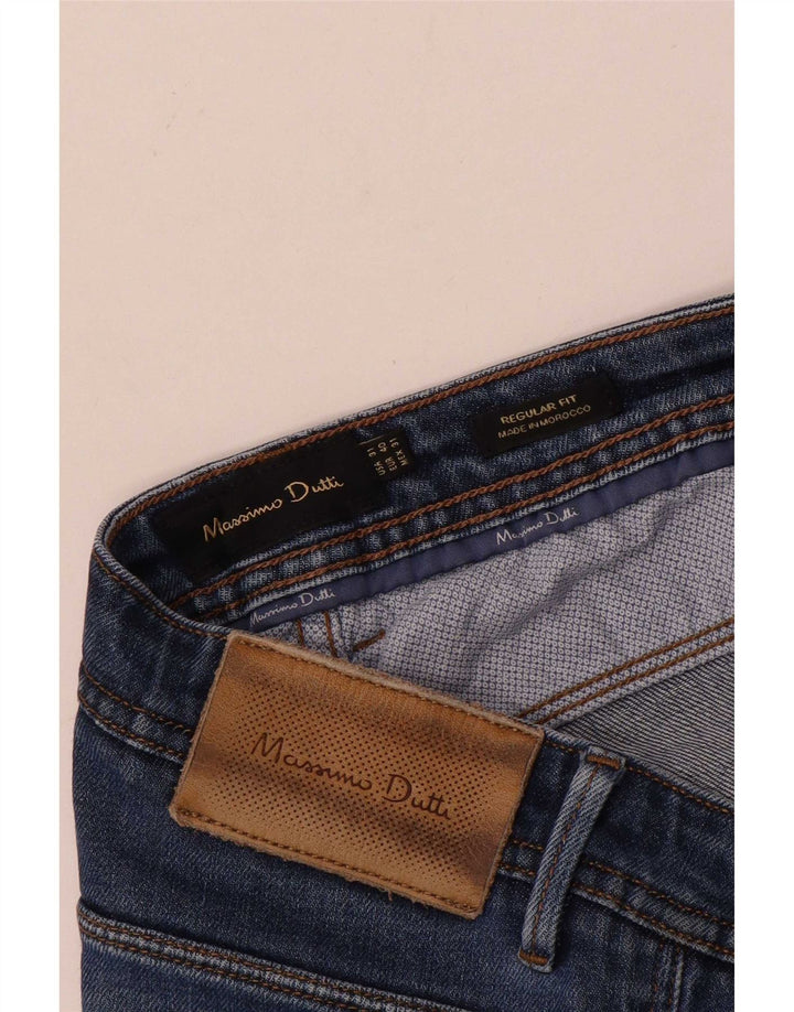 Massimo Dutti muške ravne traperice regularnog kroja EU 40 srednje W31 L30 plave
