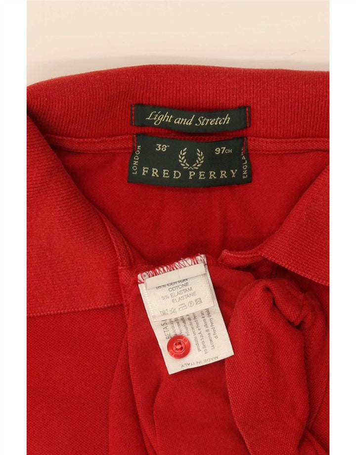 Fred Perry muška polo majica, pamuk na male crvene pruge