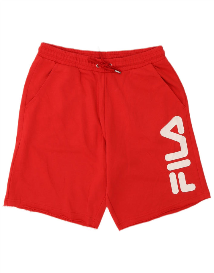 Fila muške sportske kratke hlače srednje veličine, crveni pamuk