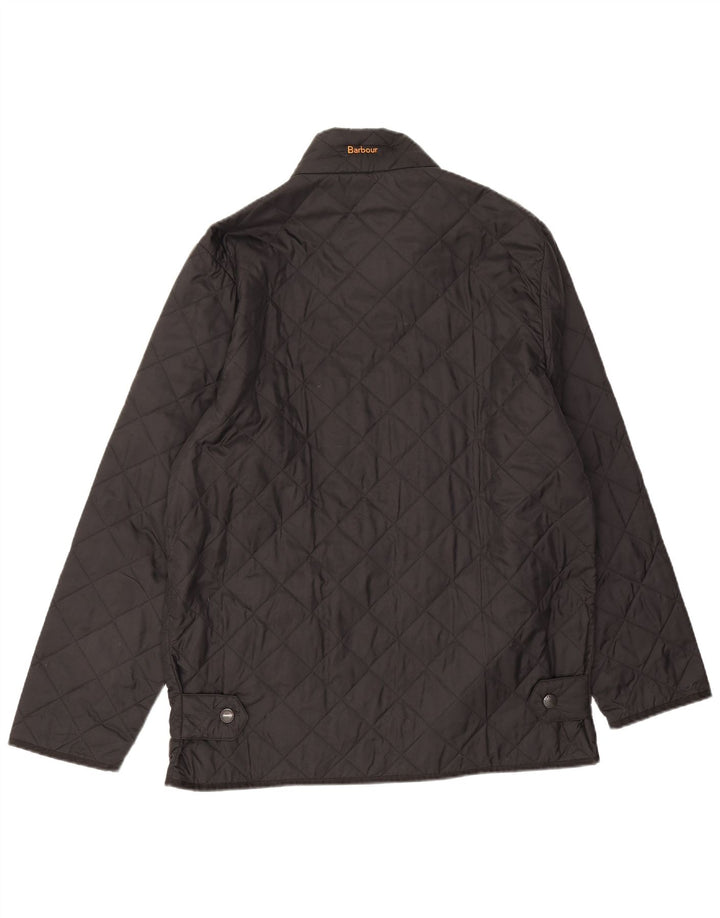 Barbour muška prošivena jakna UK 38 srednji crni poliamid