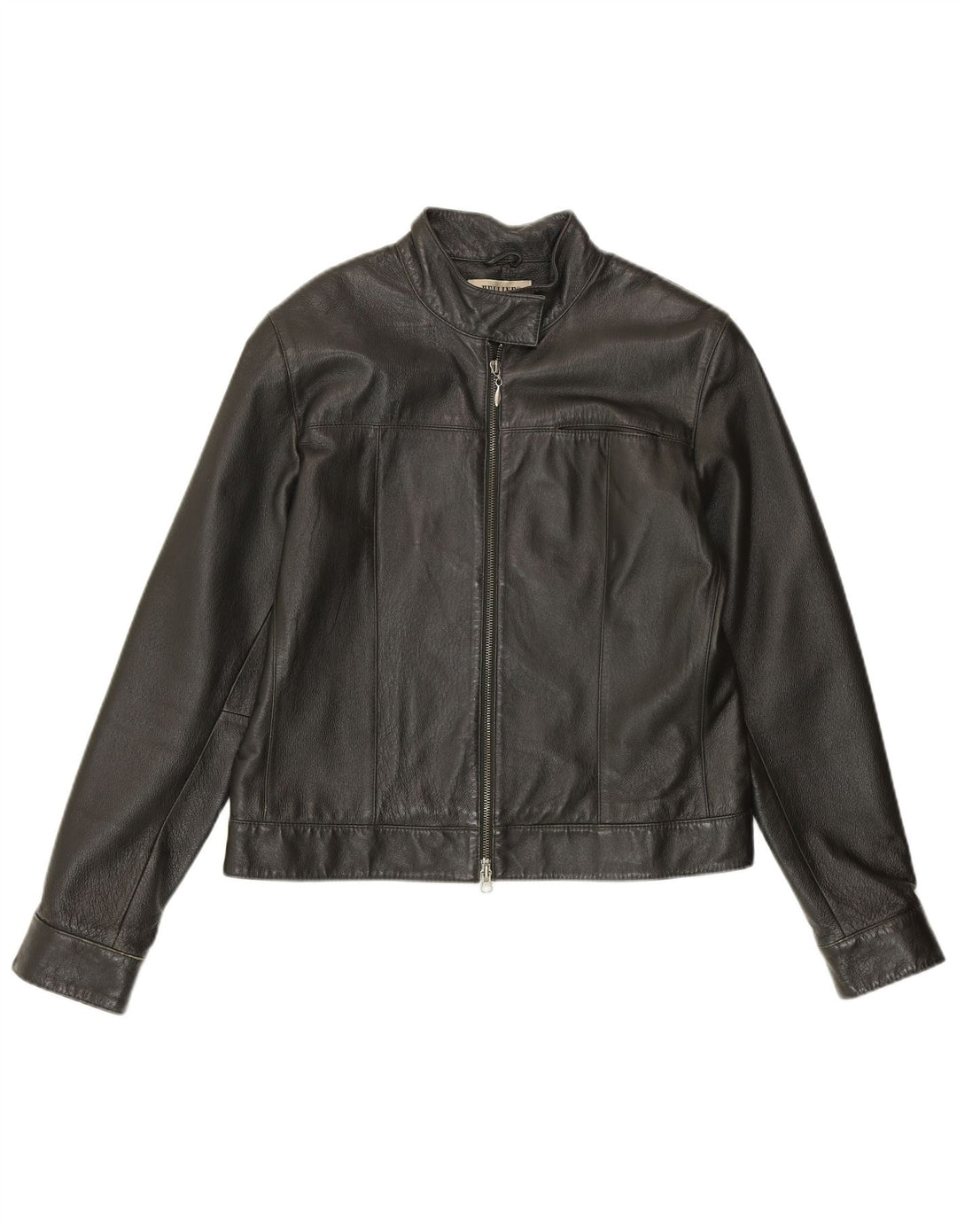 HELLINE ženska kožna jakna UK 14 Srednje zelena koža