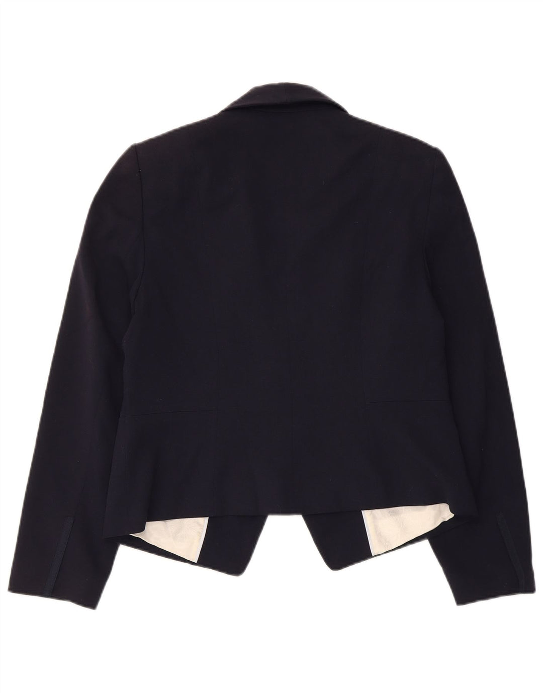 Marks & Spencer ženski sako jakna UK 12 Medium tamnoplavi poliester