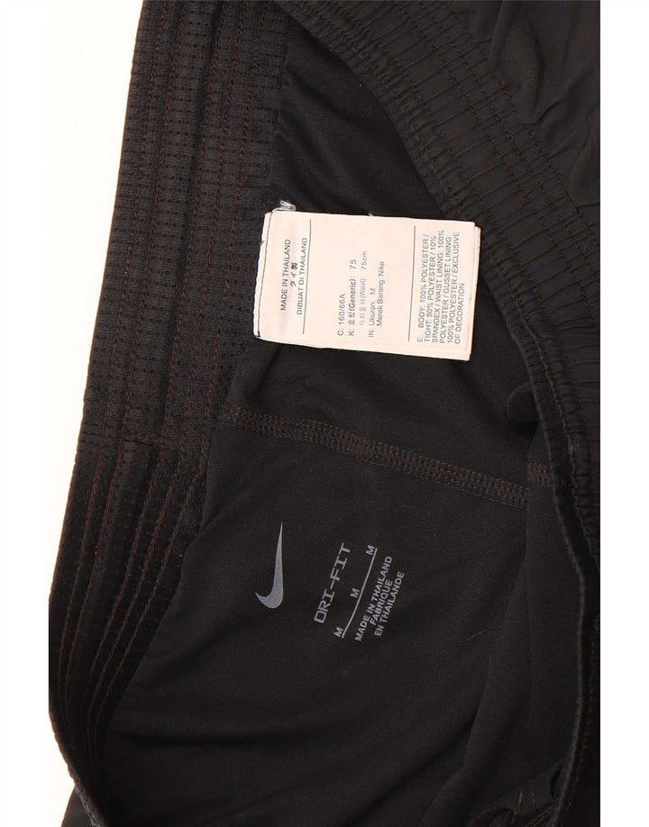 Nike ženske kratke sportske hlače Dri Fit UK 14 srednje crne boje od poliestera