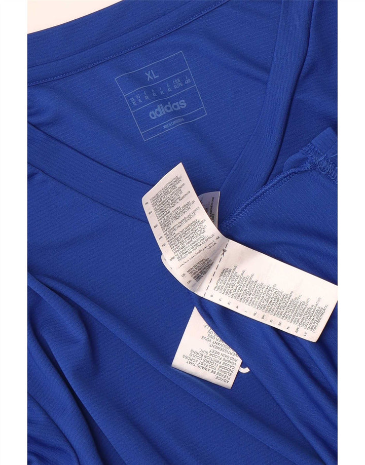 Adidas muška majica dugih rukava Aeroready XL plavi poliester