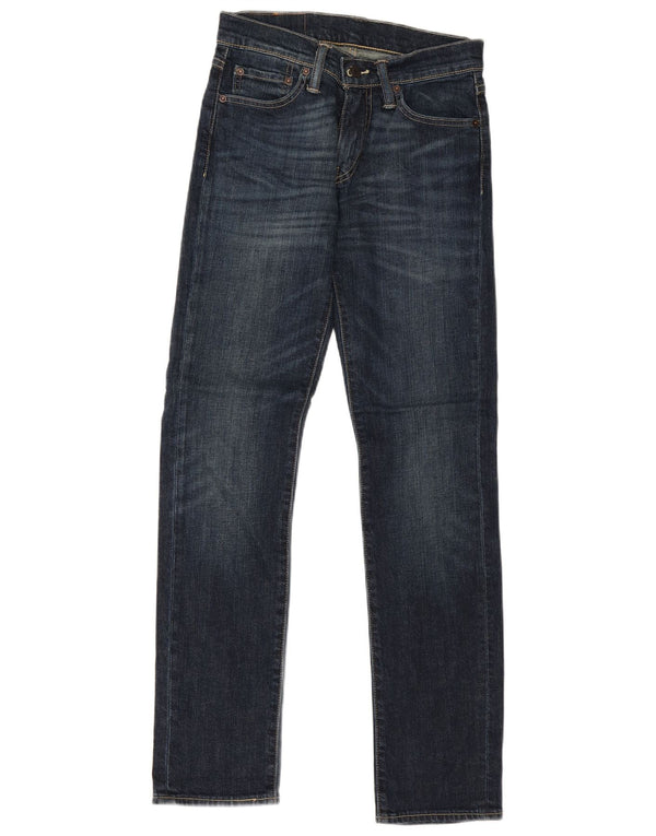 Levi's ženske 511 uske traperice W27 L32 tamnoplavi pamuk