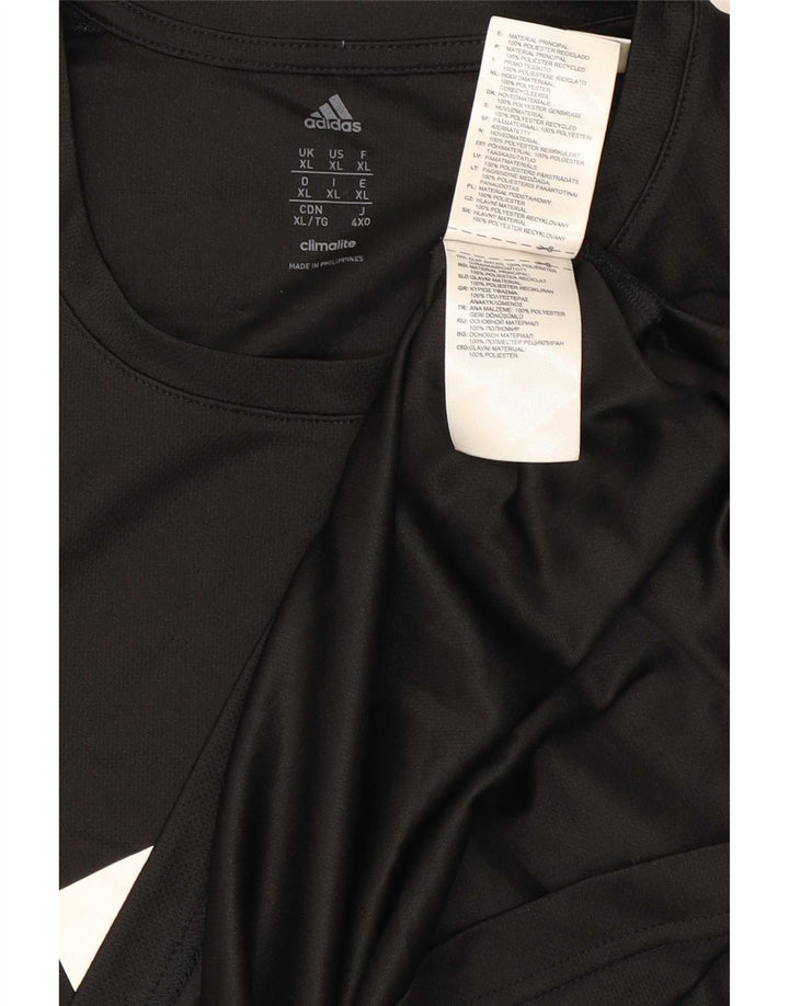Adidas muška majica kratkih rukava Climalite Graphic XL crni poliester