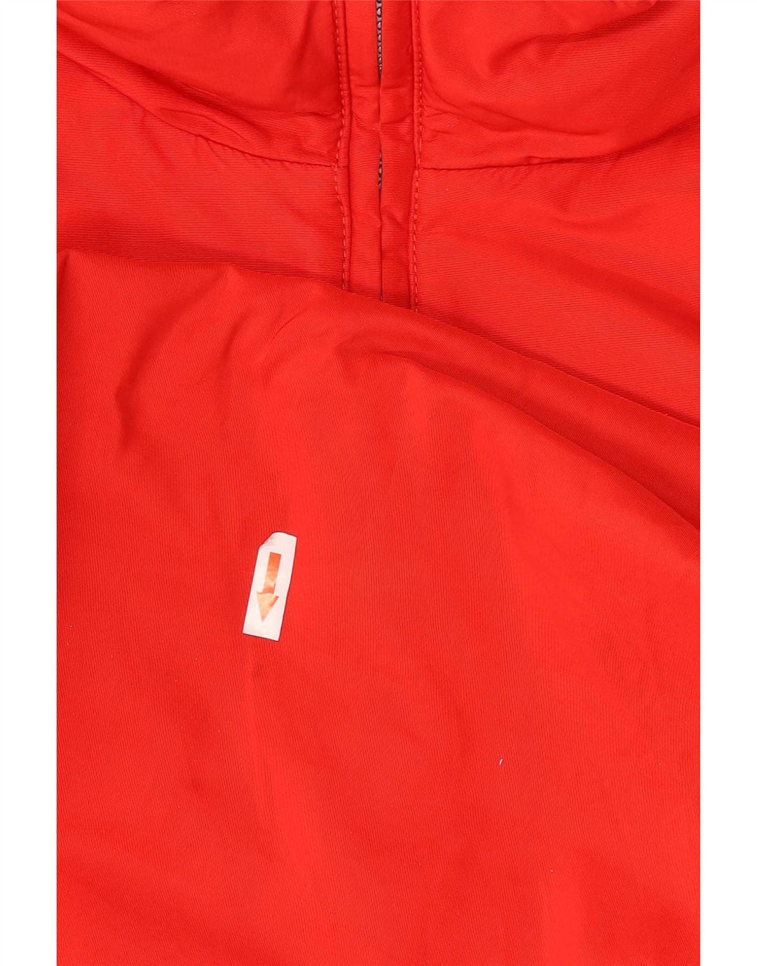 Vintage muška anorak jakna s kapuljačom UK 40 veliki crveni poliamid