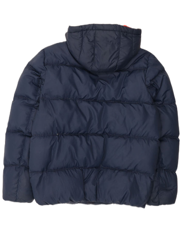 Tommy Hilfiger muška podstavljena jakna s kapuljačom UK 42 XL tamnoplavi poliester