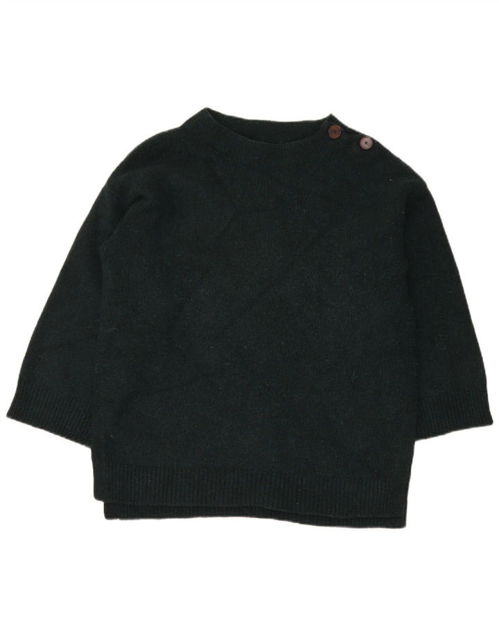 Toast, ženski džemper s dugim ovratnikom, UK 10, mali zeleni