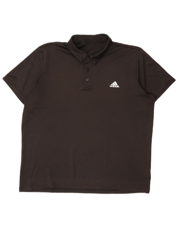Adidas muška polo majica Climalite XL crni poliester