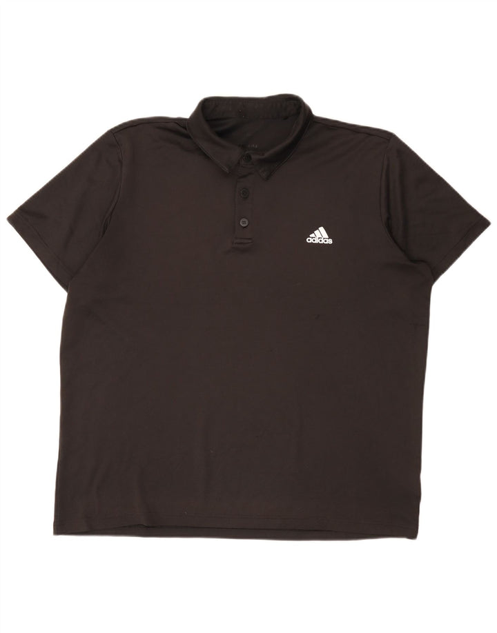 Adidas muška polo majica Climalite XL crni poliester