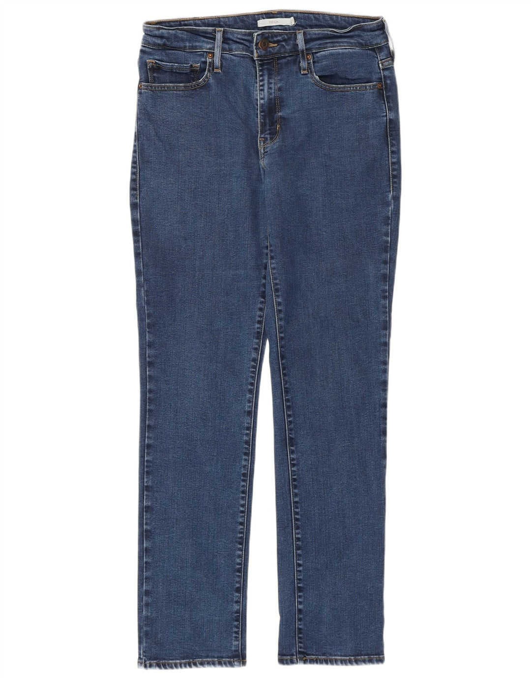 Levi's ženske 712 uske traperice W29 L30 plavi liocel