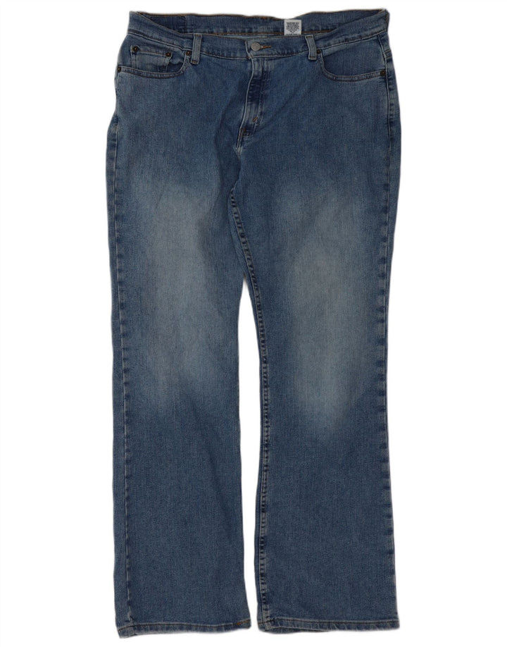 Levi's ženske 515 Bootcut traperice US 16 2XL W36 L32 plavi pamuk