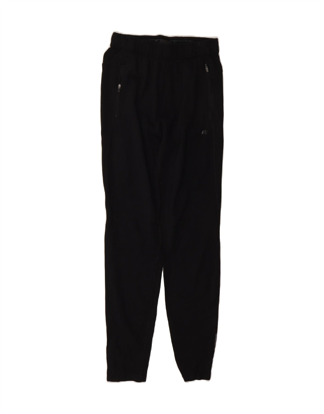 RUSSELL ATHLETIC Mens Tracksuit Trousers Small  Black Polyester Vintage Russell Athletic and Second-Hand Russell Athletic from Messina Hembry 